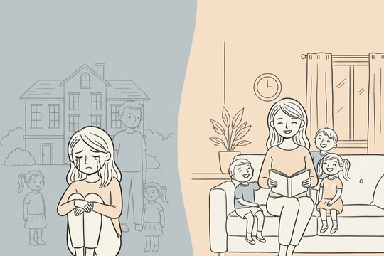 Khi tôi chữa được vết thương lòng, chồng cũ lại mong hàn gắn