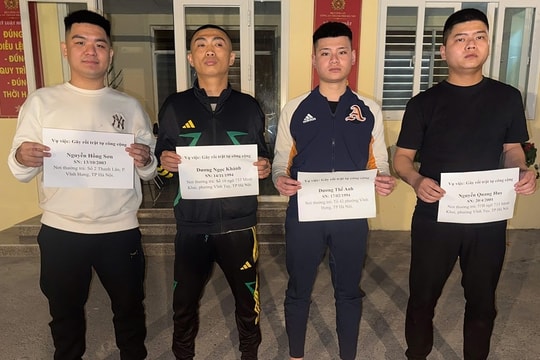 Nhóm thanh niên hỗn chiến sau chầu nhậu ngày cận Tết