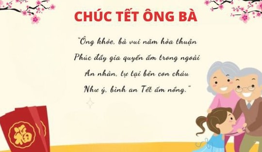 Những lời chúc Tết Bính Ngọ 2026 kính tặng ông bà và bố mẹ