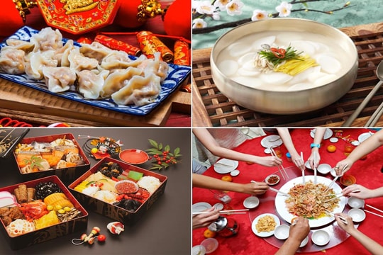 Những món ăn mang lời chúc năm mới trên bàn tiệc Tết Á Đông