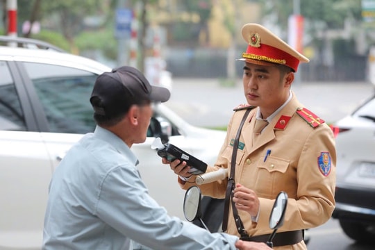 Hơn 800 trường hợp vi phạm nồng đồ cồn bị xử lý