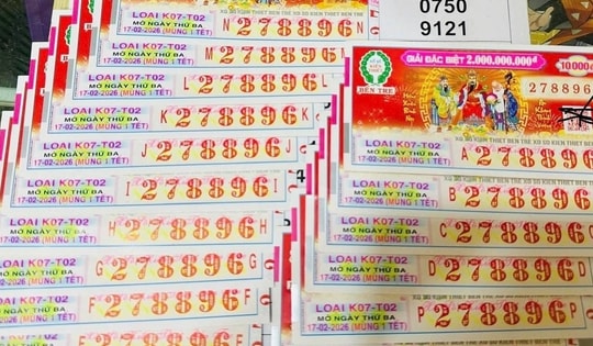 Bất ngờ với 3 giải độc đắc của xổ số miền Nam ngày mùng 1 Tết