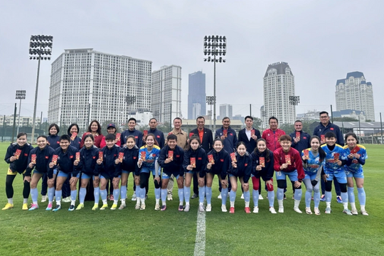 Tuyển nữ Việt Nam tập trở lại ngày mùng 2 Tết, chốt thời điểm săn vé World Cup