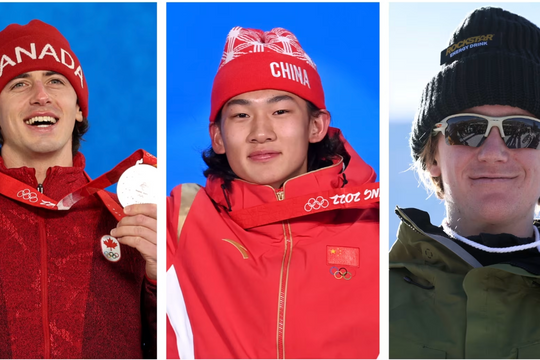 Chung kết môn trượt ván trên tuyết vượt chướng ngại vật khổ sở vì tuyết