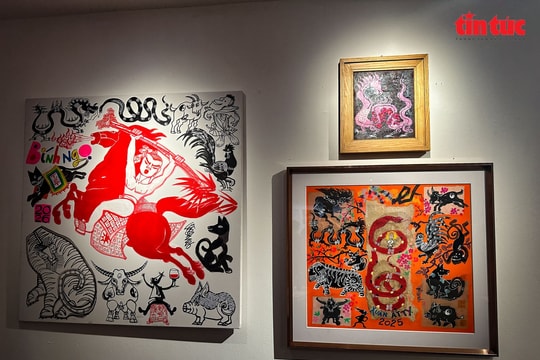 Hào khí xuân trong tranh ‘Thánh mã’