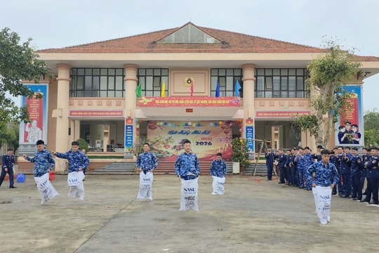 Rộn ràng không khí đón Xuân Bính Ngọ 2026 của chiến sĩ Cảnh sát biển