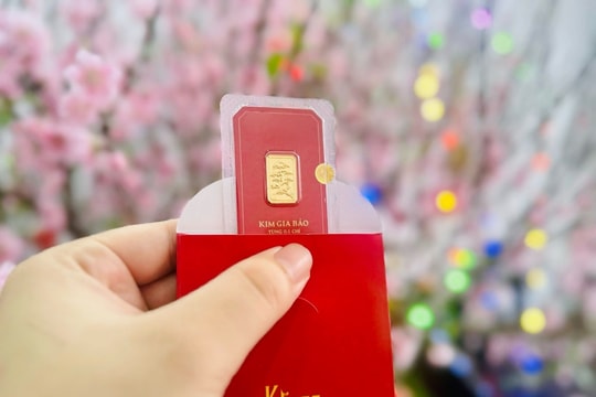 Lì xì Tết một phân vàng được ưa chuộng