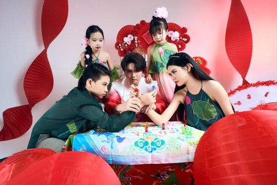 Tái hiện trò chơi dân gian ngày Tết qua loạt ảnh thời trang
