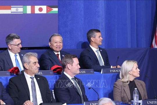 Tổng Bí thư Tô Lâm dự Phiên khai mạc Hội đồng Hoà bình về Gaza