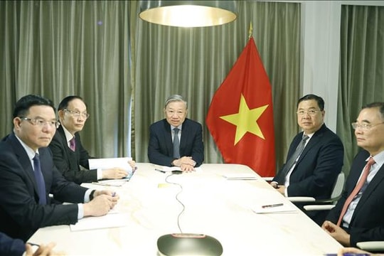 Tổng Bí thư Tô Lâm điện đàm với Thượng nghị sĩ Hoa Kỳ Steve Daines