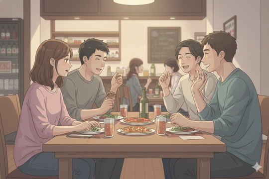 Vợ hay nhìn lén người bạn nam trong nhóm bạn của tôi