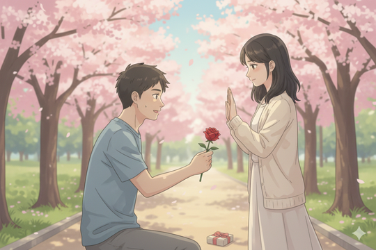 Tôi sẽ rời đi nếu lại tỏ tình thất bại với cô gái theo đuổi nửa năm