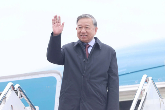 Tổng Bí thư Tô Lâm đến Mỹ