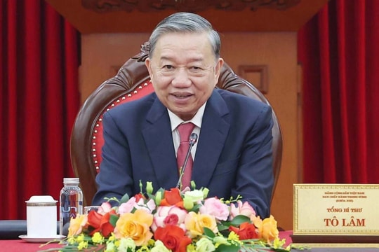 Tổng Bí thư Tô Lâm điện đàm với các nghị sĩ Mỹ