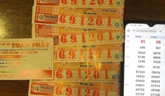 Xổ số miền Nam ngày 19-2: TPHCM tiếp tục có người trúng giải độc đắc