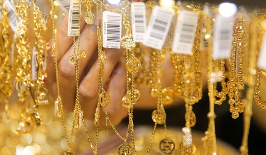 Sáng mùng 3 Tết, giá vàng miếng SJC, vàng nhẫn tăng trở lại