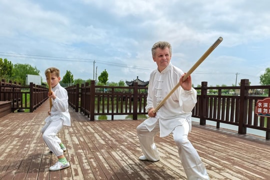 Võ sư Nga 4 lần sang Trung Quốc học hỏi, 62 tuổi vẫn luyện tuyệt kỹ nổi tiếng