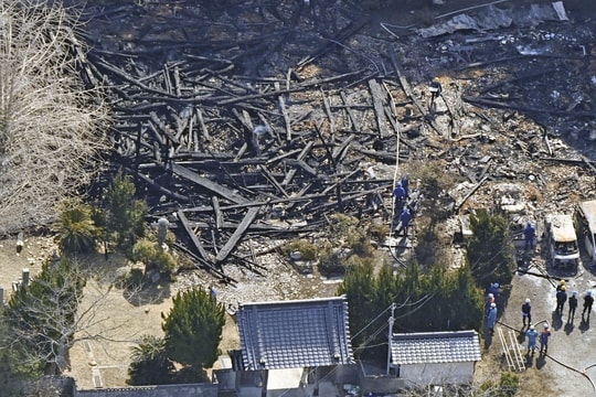 Cháy lớn tại đền thờ ở Nhật Bản, 5 người thiệt mạng