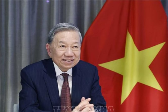 Tổng Bí thư Tô Lâm điện đàm với nguyên Thượng nghị sĩ Hoa Kỳ Patrick Leahy