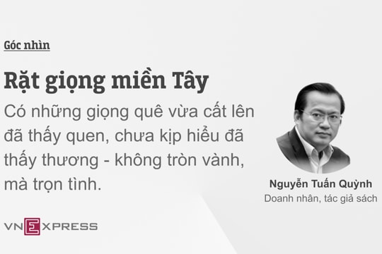 Rặt giọng miền Tây