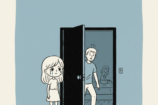 Chồng phản bội trong chính căn nhà chúng tôi đang sống