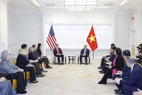 Tổng Bí thư Tô Lâm tiếp cựu Thứ trưởng thứ nhất Bộ Ngoại giao Hoa Kỳ