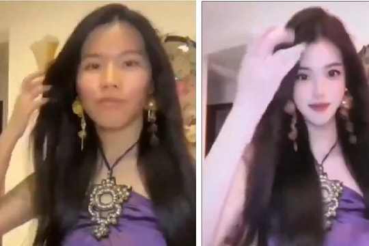 Sự cố mất bộ lọc khiến nữ streamer lộ dung mạo thật gây 'bão mạng'