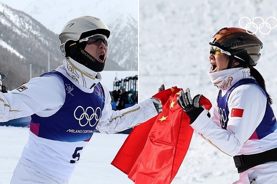 Nhà vô địch Olympic hoàn thành lời hứa giúp chồng giành HC vàng