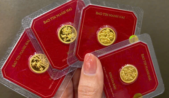 Rộ trào lưu mua vàng mini 0,1 chỉ dịp Thần Tài