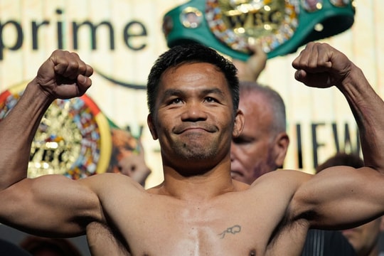 Huyền thoại Manny Pacquiao tái xuất ở tuổi 47, đối đầu cao thủ lừng lẫy của Nga