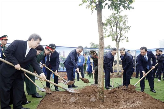 Tổng Bí thư Tô Lâm dự Lễ phát động 'Tết trồng cây đời đời nhớ ơn Bác Hồ' tại Hà Nội