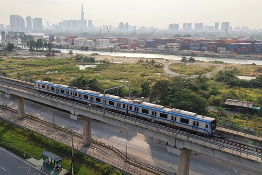 Thaco dự tính xây xong đường sắt từ Thủ Thiêm tới sân bay Long Thành vào 2030