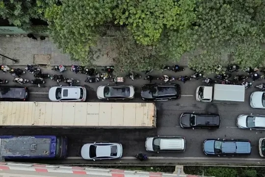 'Giao thông ngày trở lại Thủ đô'