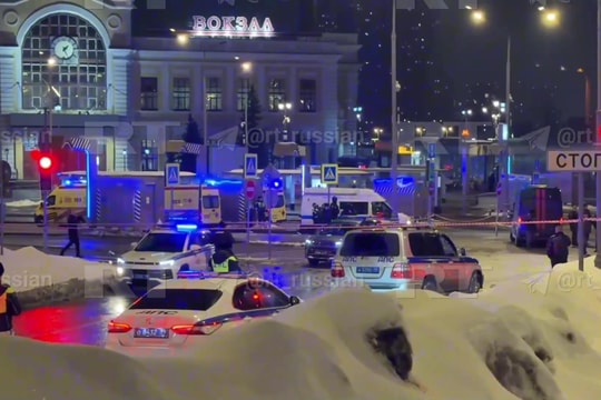 Nổ ở Moskva, sĩ quan cảnh sát thiệt mạng