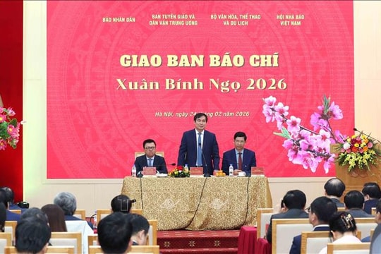 Giao ban Báo chí Xuân Bính Ngọ 2026