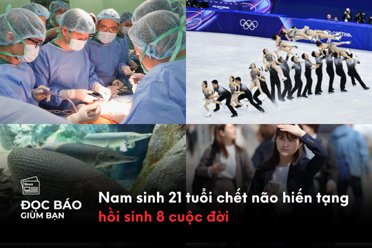 Nam sinh 21 tuổi chết não hiến tạng hồi sinh 8 cuộc đời