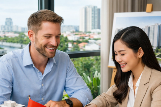 Làm thế nào để bạn trai người nước ngoài mua lại căn hộ đang thuê?