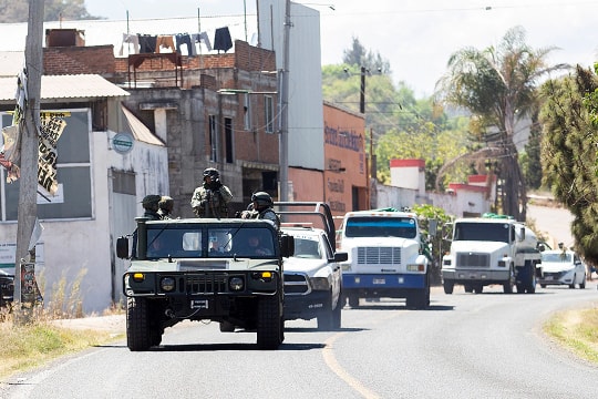 Mexico huy động gần 10.000 binh sĩ để đối phó băng đảng