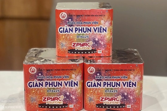 Doanh nghiệp thuộc Bộ Công an được sản xuất pháo hoa nổ