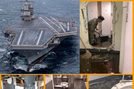 Siêu tàu sân bay Mỹ gặp nạn trên đường tới Iran