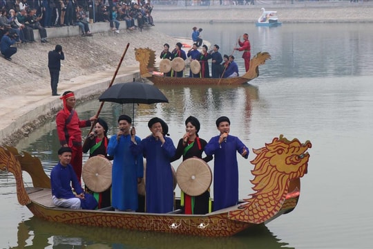 Câu Quan họ trao duyên giữa dòng chảy văn hóa Kinh Bắc