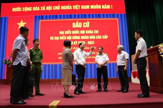 TP Hồ Chí Minh sẵn sàng cho công tác bầu cử sớm trên biển vào sáng 26/2