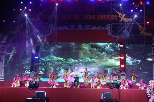 Hưng Yên: Khai mạc Lễ hội Đền thờ Triệu Việt Vương năm 2026