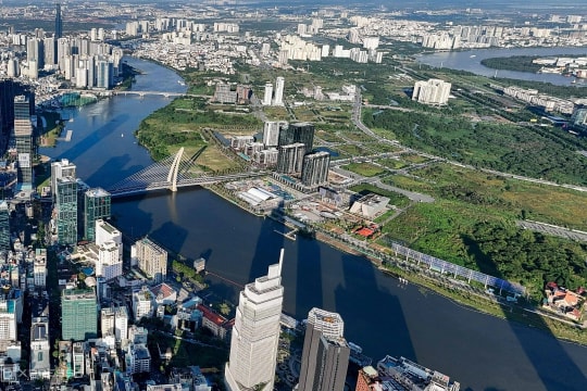 Đề xuất làm trục 8-10 làn xe và đường sắt nhẹ ven sông Sài Gòn