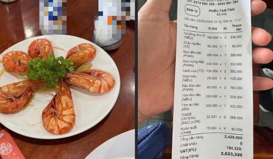 Mạng xã hội tranh luận về dĩa tôm 300.000 đồng ở Phú Quốc dịp Tết