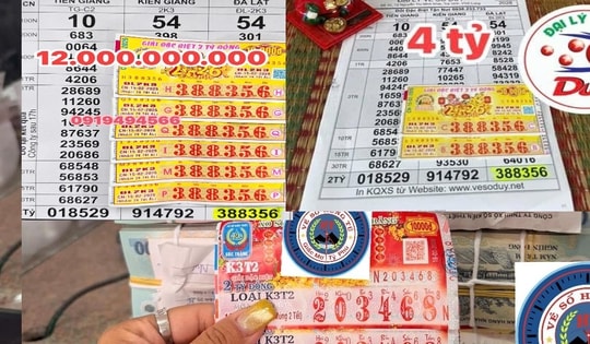 Xổ số miền Nam: Nhiều người “ôm” vé số trúng độc đắc xuyên Tết