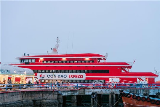 Tàu cao tốc Vũng Tàu - Côn Đảo hoạt động trở lại từ sáng 26/2