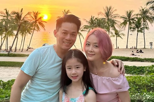 Mỹ nhân 'Lực lượng phản ứng' và chồng con du xuân Phú Quốc