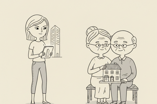 Đau đáu về khối tài sản của bố mẹ chồng