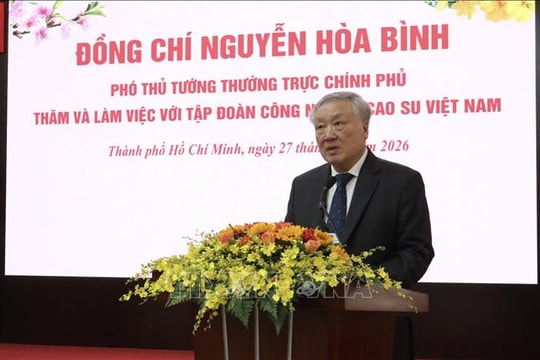 Tập đoàn Công nghiệp Cao su Việt Nam đặt mục tiêu tăng trưởng trên 10%